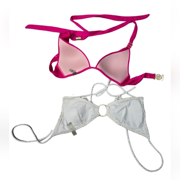 2 Victoria's Secret Bikini Tops Size XS Vacation Beach Sexy Feminine Summer - Picture 2 of 6